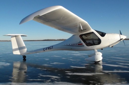 A Pipistrel Virus like this was involved in the Edmonton incident.