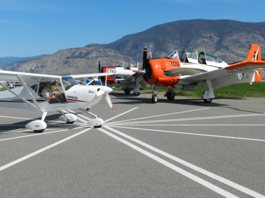 Canadian aviation is as diverse as it is interesting as the ramp at the round engine meet in Oliver, B.C. expresses perfectly.