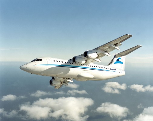 Summit Aviation will fly workers into the Diavik Diamond Mine on an RJ85.