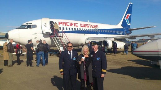 Alberta Aviation Museum's Boeing 737 was readied for its final flight in November of 2013.