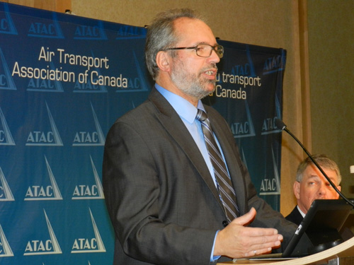 TC Director-General Martin Eley spoke to the ATAC meeting in Vancouver this week.