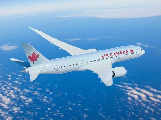 An Air Canada 787 made an emergency landing in Alaska.