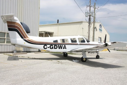 Leo Arseneau's Piper Turbo Lance.