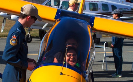 A beautiful day for flying at Abbotsford, B.C.