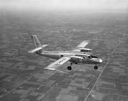 The first Twin Otter flew in 1965.