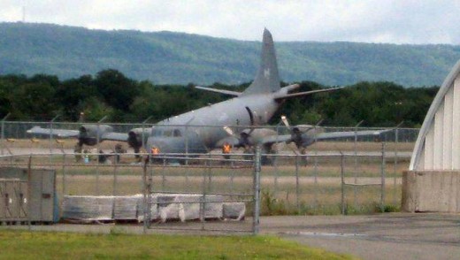 A runway excursion at CFB Greenwood heavily damaged an RCAF Aurora.