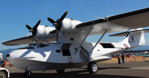 The Catalina Preservation Society's aircraft at the Abbotsford Air Show.