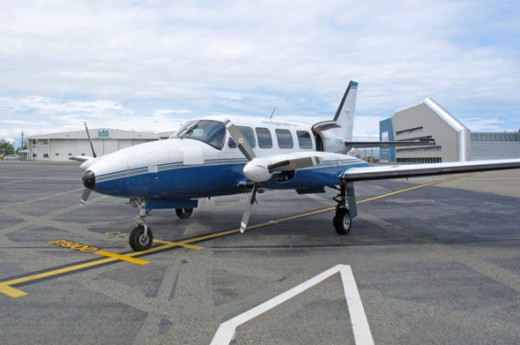 An Orca Airways Navajo was in an overrun incident in Tofino.