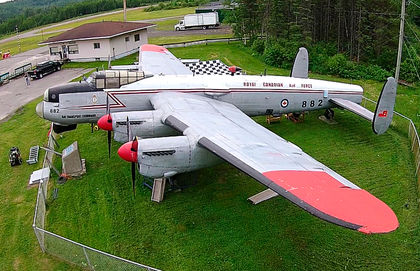 The Alberta Aviation hopes to restore this Lancaster that's now in New Brunswick.