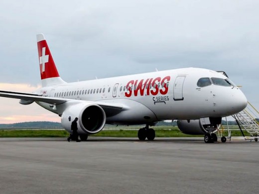 Swiss is the launch customer for the CSeries.