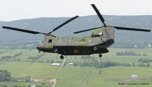 The first class of Canadian-trained Chinook pilots graduated this week.