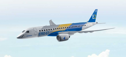 Embraer is rolling out the E190-E2 Thursday.