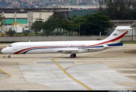 The King of Swaziland's DC-9 is being held somewhere in Ontario.