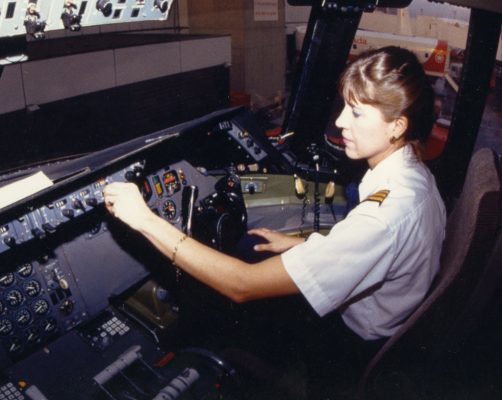 Judy Cameron was Canada's first female airline pilot.