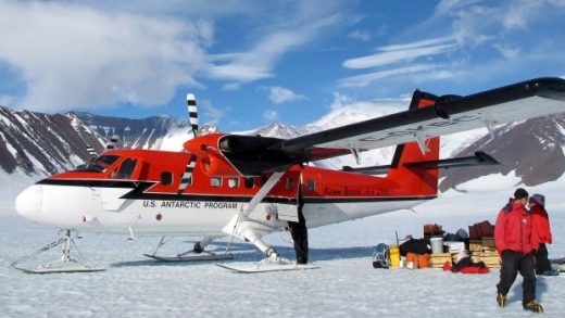 Kenn Borek Air Twin Otters are headed to Antarctica.