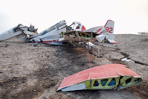 A "fire whirl" caused the crash of an air tanker in 2015.