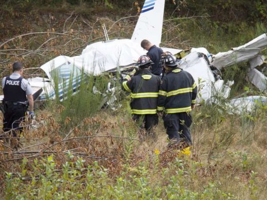 The pilot was killed in this Powell River crash.