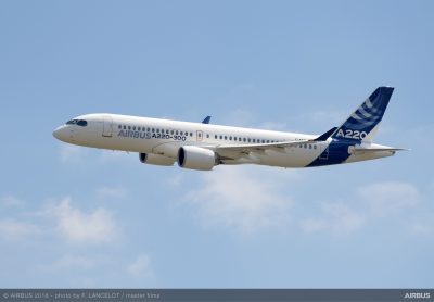 Water Leak Shuts Down A220 Engine