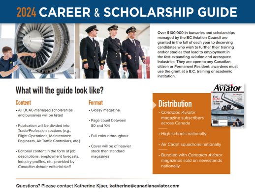 Career & Scholarship Guide Overview - Canadian Aviator Magazine