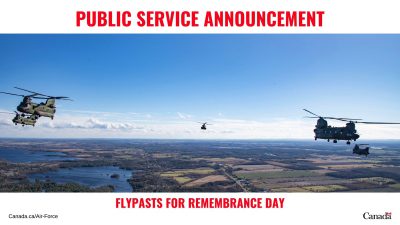 RCAF Remembrance Day Flypasts