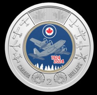 RCAF Centennary Toonie Released